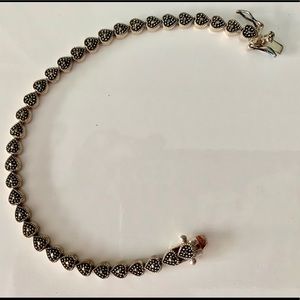 Sterling Silver Marcasite Bracelet